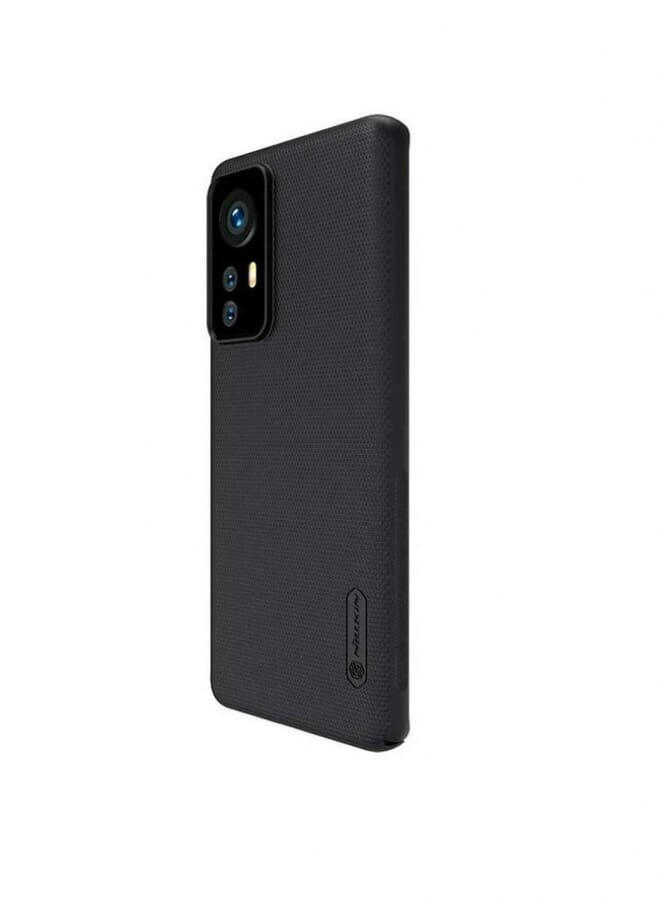 Nillkin Super Frosted Shield Hard Back Case Cover For Xiaomi 12/12X Black - Image 3