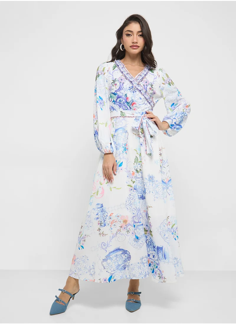 ELLA Floral Print Dress