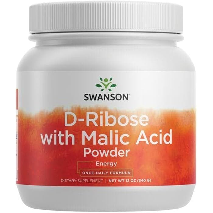 Swanson ULT D-RIBOSE W/MALIC Acid PWD 12 OZ - Image 1
