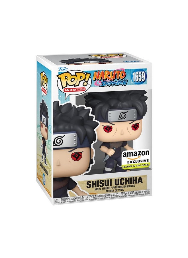 Funko Funko POP! Animation: Naruto - Shisui Uchiha with Kunai - Glow in The Dark - Collectable Vinyl Figure - Gift Idea - Official Merchandise - for Kids & Adults - Anime Fans  - Image 1
