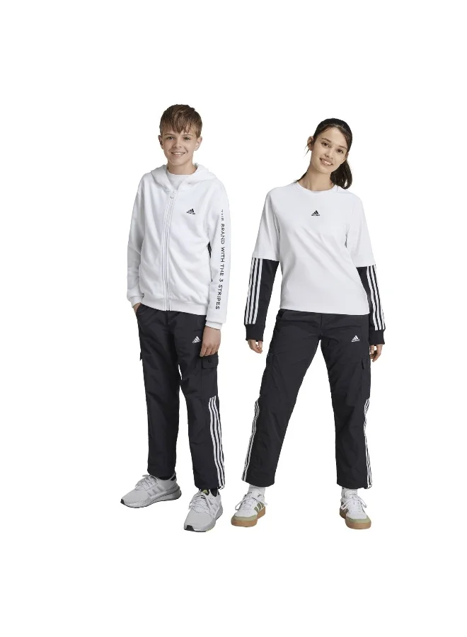 Adidas J Jam Wv Crg Pn Black Training Pants 7-8Y