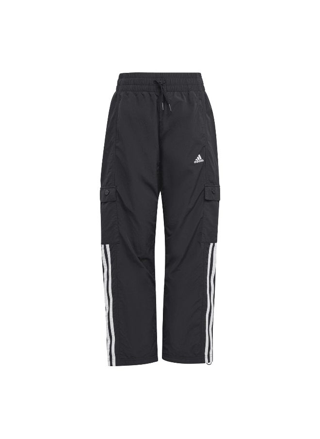 Adidas adidas J Jam Wv Crg Pn Black Training Pants 7-8Y  - Image 1