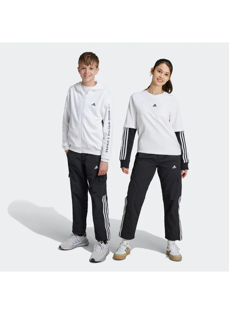 Adidas J Jam Wv Crg Pn Black Training Pants 7-8Y