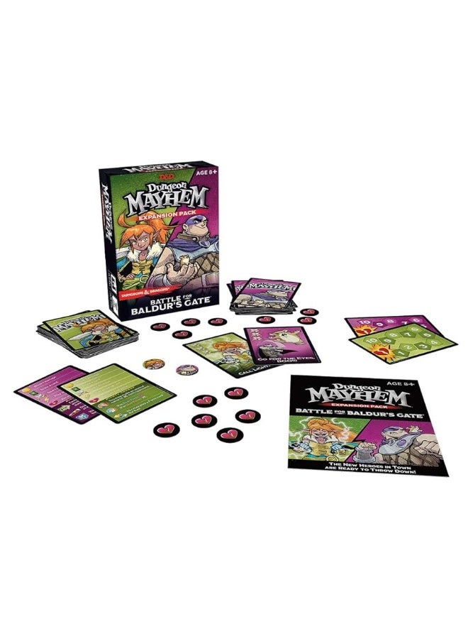 Dungeons & Dragons Wizards of The Coast Dungeon Mayhem: Battle for Baldurâ€™S Gate (C76940000), Black - Image 2
