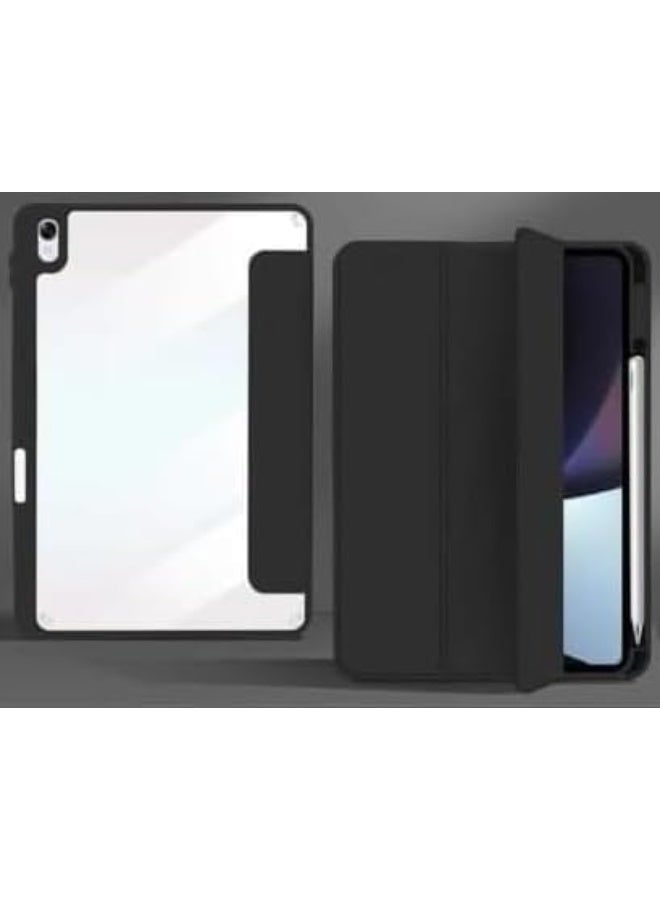 EVO Case Compatible with Huawei MatePad 11.5s (2024)/11.5 (2025/2023)/Air 11.5 with Pencil Holder, Slim TPU Shockproof Cover with Protective Clear Back Case for Huawei MatePad 11.5S - (Black) - Image 2