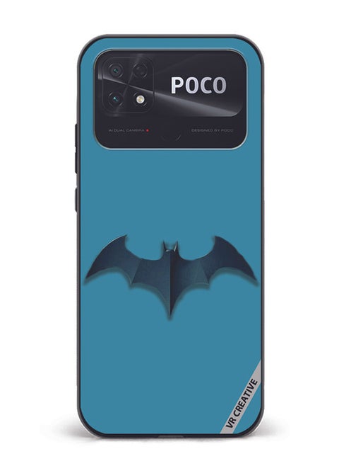 Protective Case Cover For Xiaomi Poco C40 Bat Design Multicolour