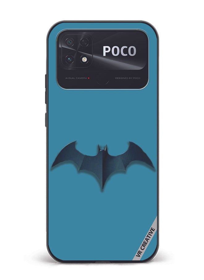Protective Case Cover For Xiaomi Poco C40 Bat Design Multicolour