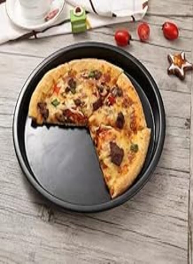 29 Inch Round DIY Pizza Tray, Non-Slip Base, for Home and Restaurant Use