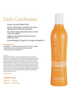 Loma Hair Care Loma Daily Conditioner 33 Ounce (Liter)  - Image 4