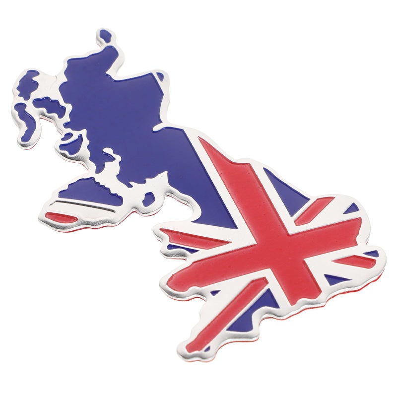 England UK Flag Metal Alloy Car Emblem Sticker for Hood Bumper Universal Exterior Decoration - Image 2