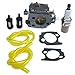 kipa KIPA Carburetor spark plug Fuel Filter kit For Stihl 041 041AV 041 Farm Boss Gas Chainsaw # 1110-120-0609 with Mounting  - Image 2