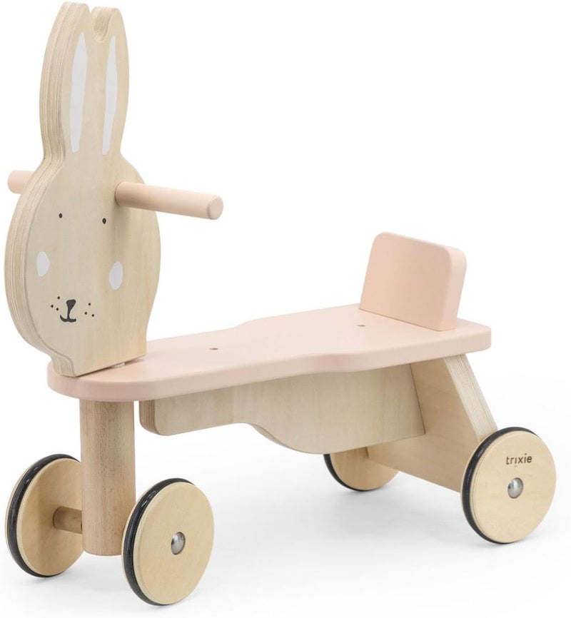Trixie Wooden bicycle 4 wheels - Mrs. Rabbit - Image 1