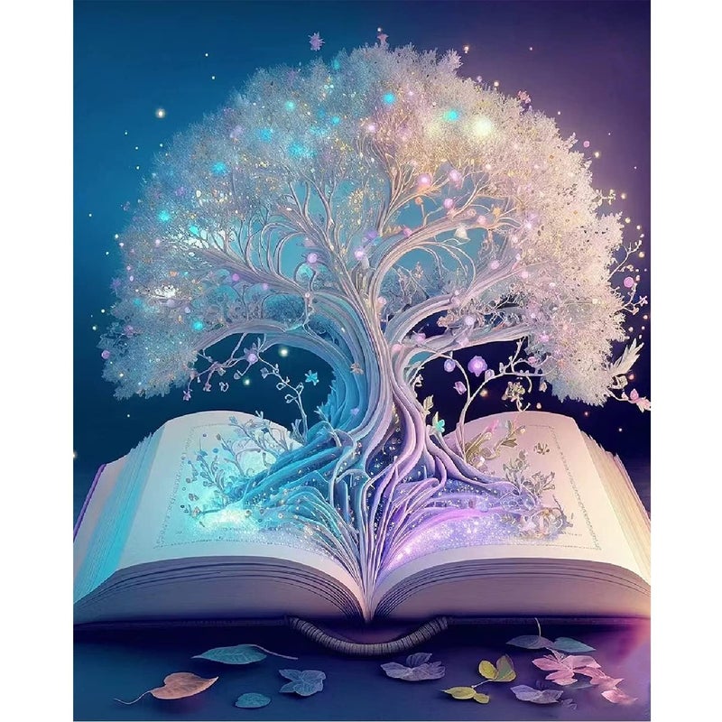 Stadash Diamond Painting Kit Diamond Painting 5D Diamond Painting Kit Very Suitable for Home Leisure and Wall Decoration Gift for Kids and Adults Art Kits for Wall Decor Tree of Life