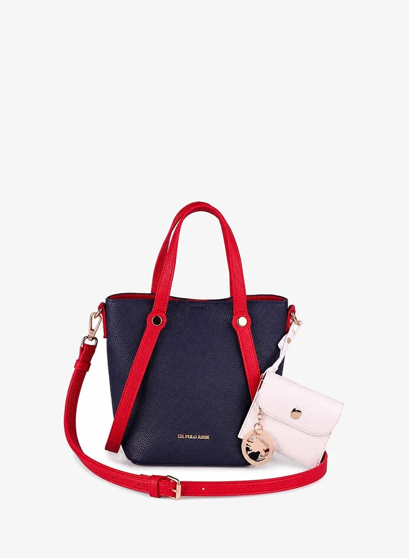 U.S. Polo Assn. Women's Shoulder Bag, Ladies Large Capacity Hobo Bag, Handbag Tote Bags Clutch Bag, Women's Leather Hobo Bag, Women's Tote Bag, Women's Shoulder Bag, Women's Hand Bag, Women's Travel Bag, for Office Sling Bag Side Bag and Girls College Students