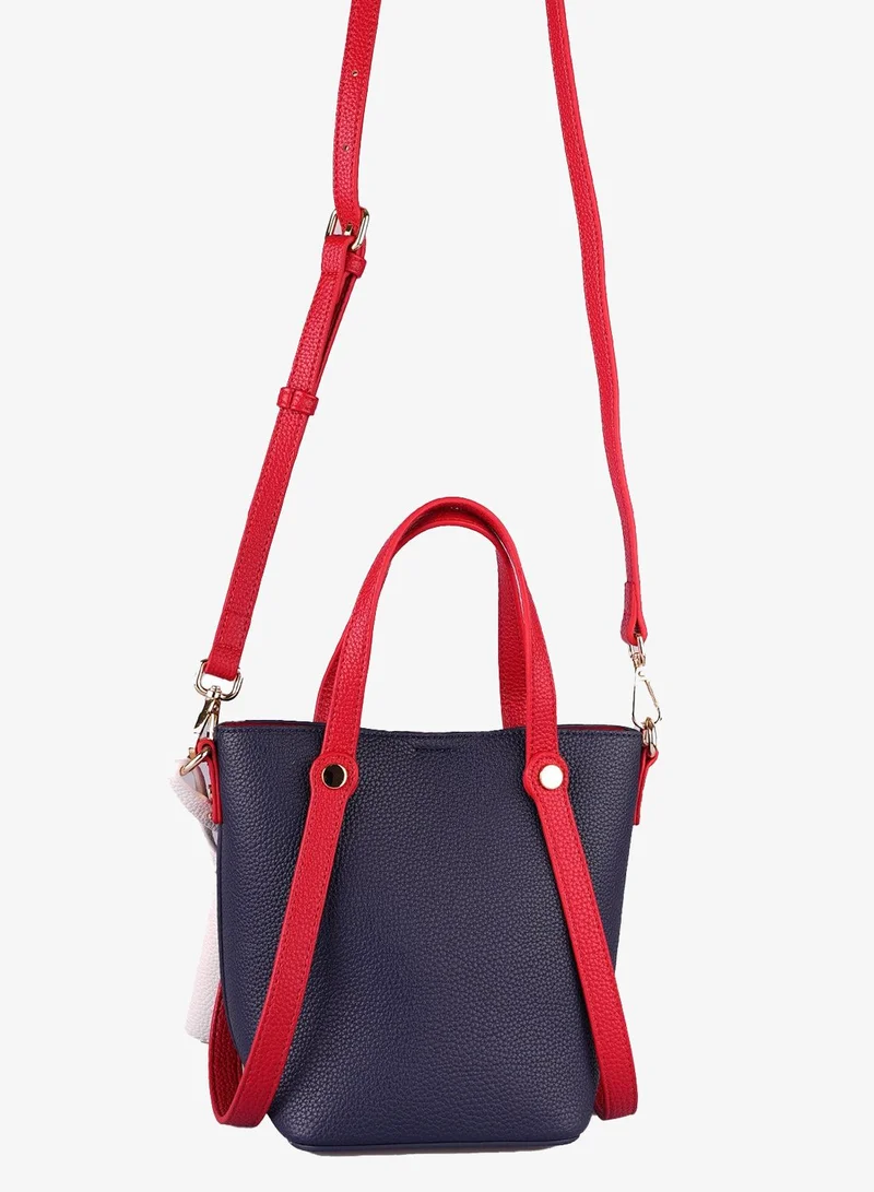 U.S. Polo Assn. NAVY-RED-WHITE U.S. Polo Assn. Women's Shoulder Bag, Ladies Large Capacity Hobo Bag, Handbag Tote Bags Clutch Bag, Women's Leather Hobo Bag, Women's Tote Bag, Women's Shoulder Bag, Women's Hand Bag, Women's Travel Bag, for Office Sling Bag Side Bag and Girls College Students for Women | Best Price UAE