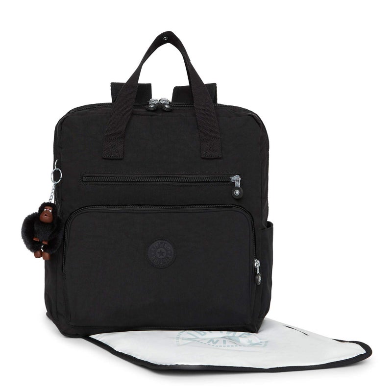 KIPLING KIPLING حقيبة ظهر كيبيلينغ أودري لحمل الحفاضات باللون الأسود المتدرج - Image 1