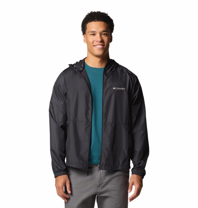 Columbia Men Black Omni Shield Flashback II Windbreaker Jacket, S - Image 2