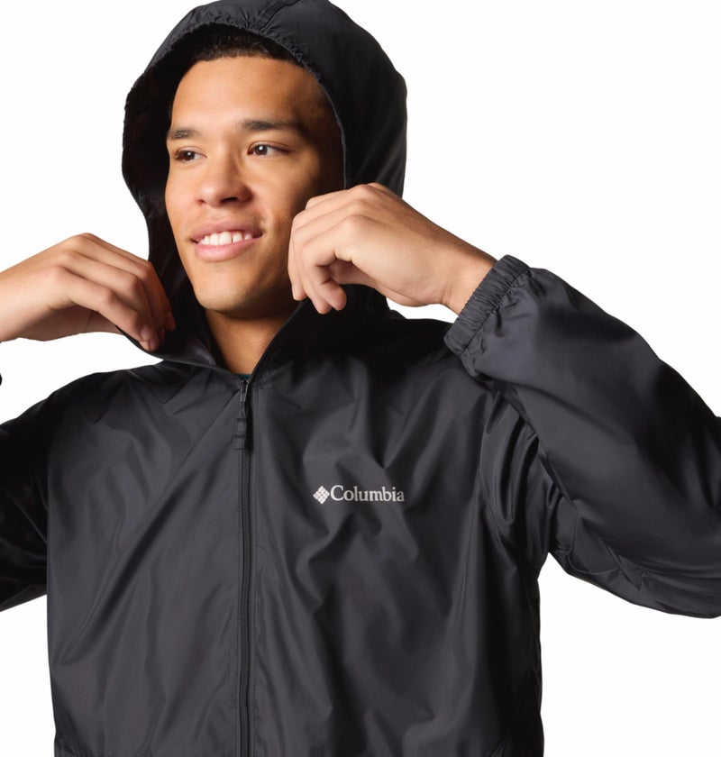 Columbia Men Black Omni Shield Flashback II Windbreaker Jacket, S - Image 3