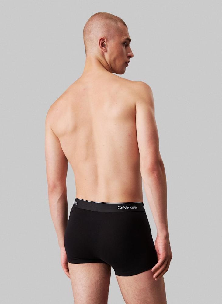 CALVIN KLEIN Icon Cotton Stretch Trunk - 3 Pack - Image 3