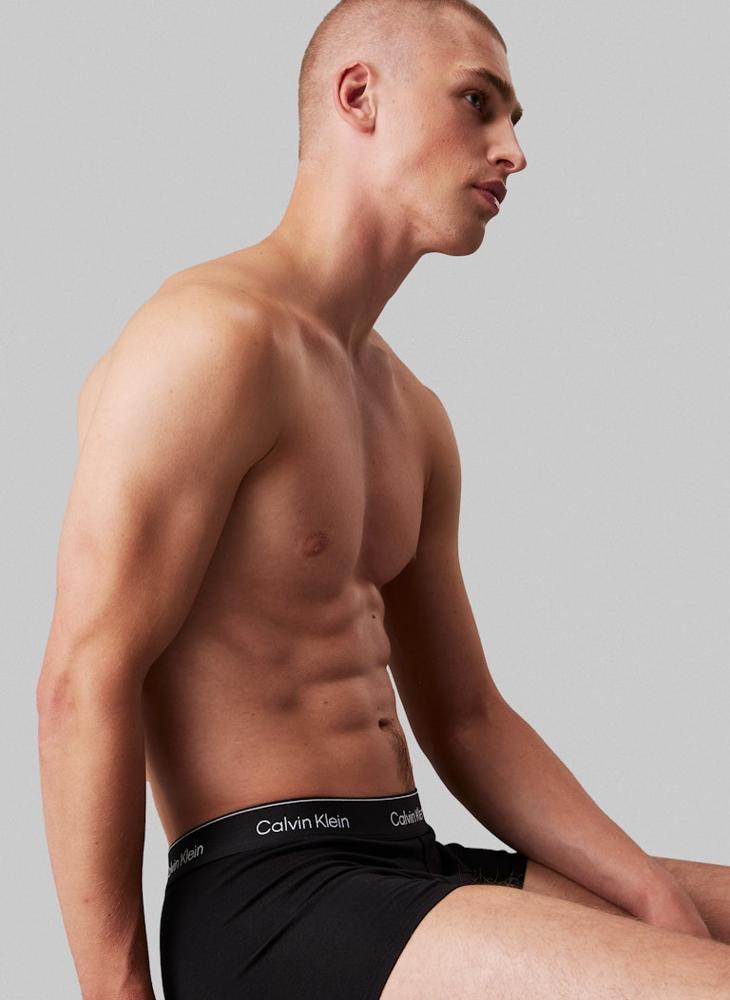 CALVIN KLEIN Icon Cotton Stretch Trunk - 3 Pack - Image 4