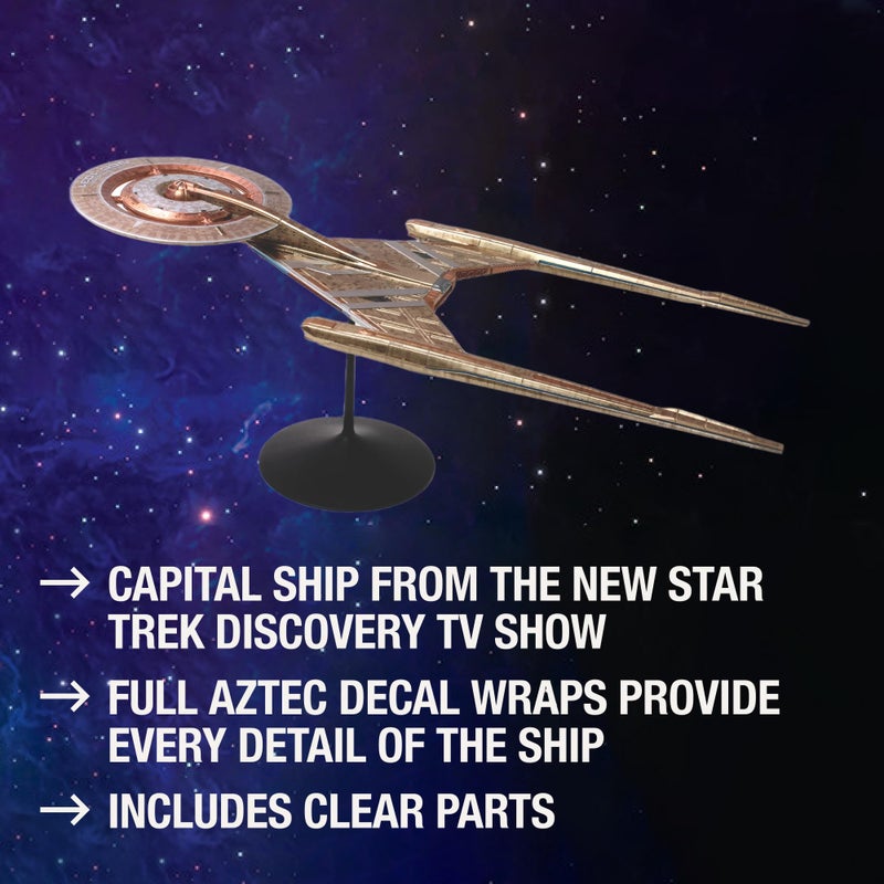 Polar Lights Star Trek U.S.S. Discovery NCC-1031 1:2500 Scale Plastic Model Kit (POL961M) - Image 3