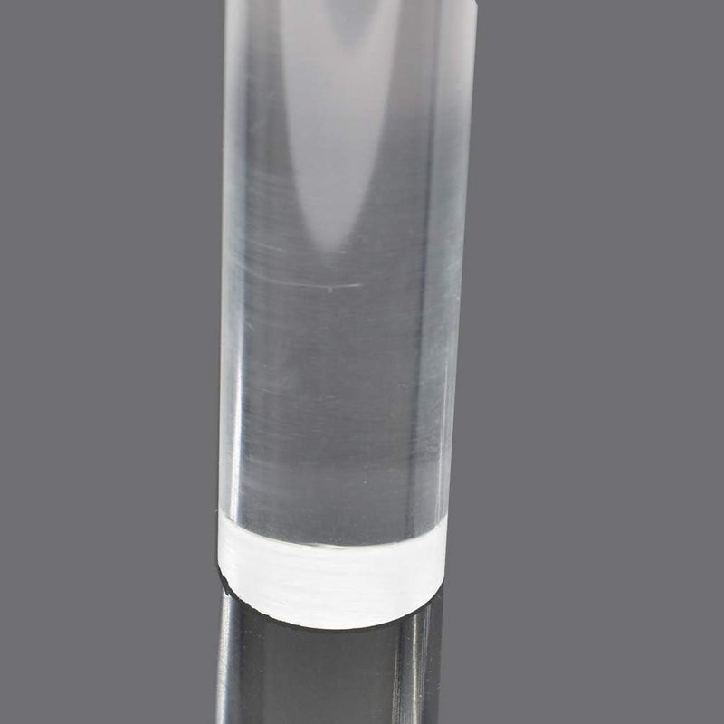 Oytra Clay Roller 2 Pack Acrylic Rolling Rod Pin 8 Inches 2 cm Diameter for Polymer Clay Cake Fondant Bar Roller Roll Stick for Shaping Sculpting Clear Transparent - Image 2