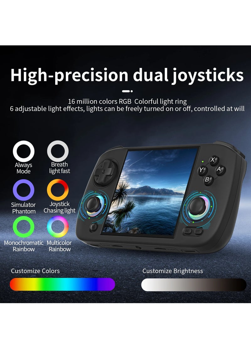 ANBERNIC  RG CubeXX Retro Handheld Game Console 3.95 Inch IPS Screen Linux System Built In 128G TF Card 5056 Games Support HDMI TV Output 5G WiFi Bluetooth 4.2 (White) - Image 4