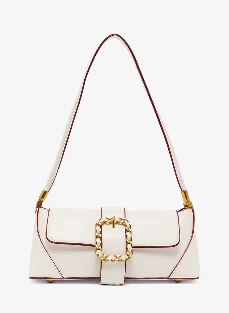 ايلا ليمتد اديشن حقيبة كتف بلمسة ذهبية