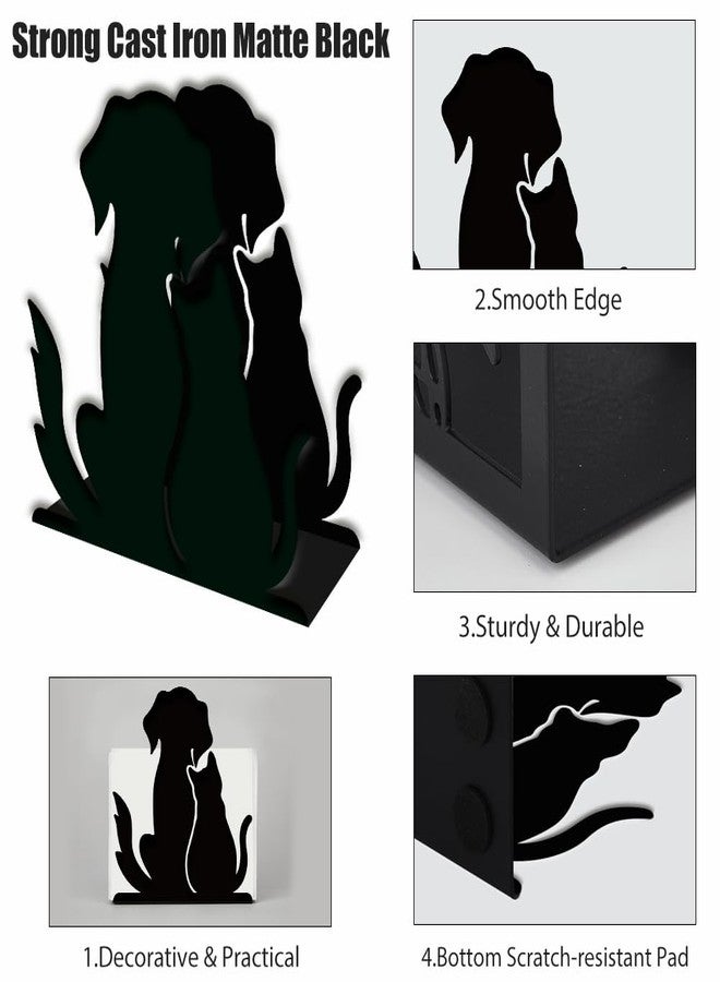 SUPERDANT Dogs Cat Napkin Stand Metal Tissue Holder Organizer Pet Animals Paper Napkins Holders for Kitchen Serviette Holder Dispenser Home Dining Room Dinner Party Farmhouse Table Decoration - Image 4