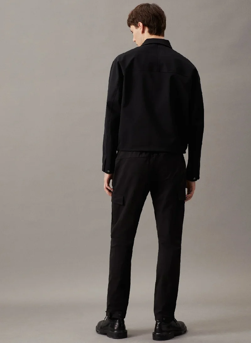 CALVIN KLEIN Tapered Twill Cargo Trousers