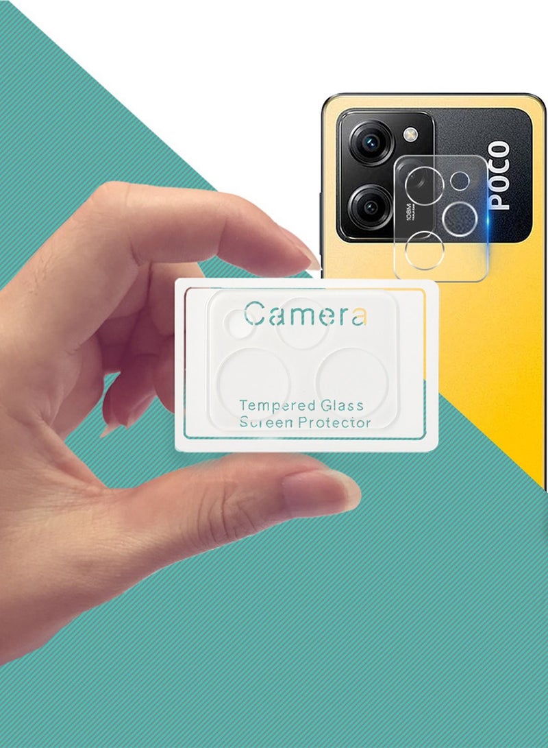 Xiaomi POCO X5 Pro Cover Full Ultra Thin Tempered Glass Camera Lens Screen Protector,Easy Installation Glass Film with Easy Installation, Scratch Resistan Case-Friendly, HD Clear - Image 5