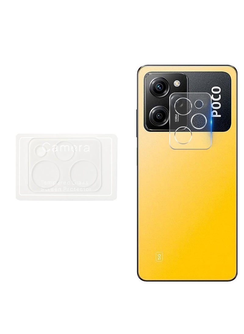 Xiaomi POCO X5 Pro Cover Full Ultra Thin Tempered Glass Camera Lens Screen Protector,Easy Installation Glass Film with Easy Installation, Scratch Resistan Case-Friendly, HD Clear - Image 4