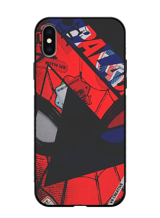 VR CREATIVE Protective Case Cover For Apple iPhone XS Max Newyork Design Multicolour - Image 1