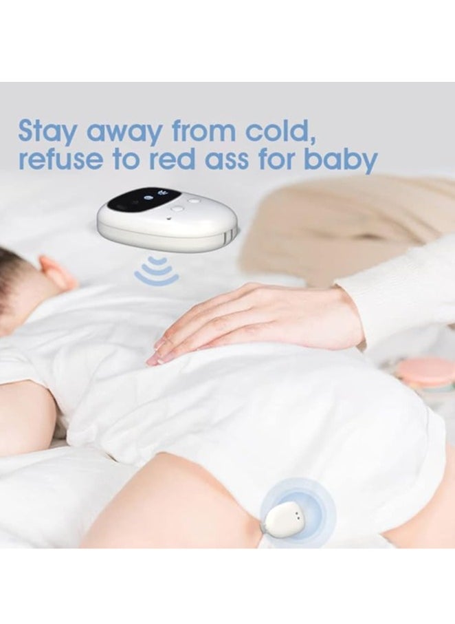 General - Wireless Bedwetting Alarm, Boy Pee Alarm with Receiver & Clip Transmitter Grils Toilet Training Elderly Care 10-20M Effective Range Vibrating Sound Reminder Built-in Battery - Image 1