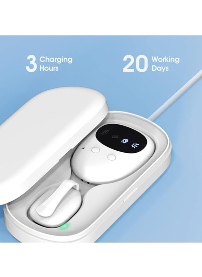General - Wireless Bedwetting Alarm, Boy Pee Alarm with Receiver & Clip Transmitter Grils Toilet Training Elderly Care 10-20M Effective Range Vibrating Sound Reminder Built-in Battery - Image 1