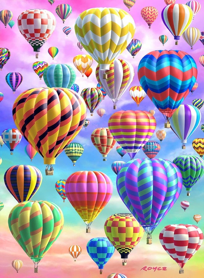 RoseArt - Super Deep 3D Hot Air Balloon Magic 300 Jigsaw Puzzle for Adults - Image 1