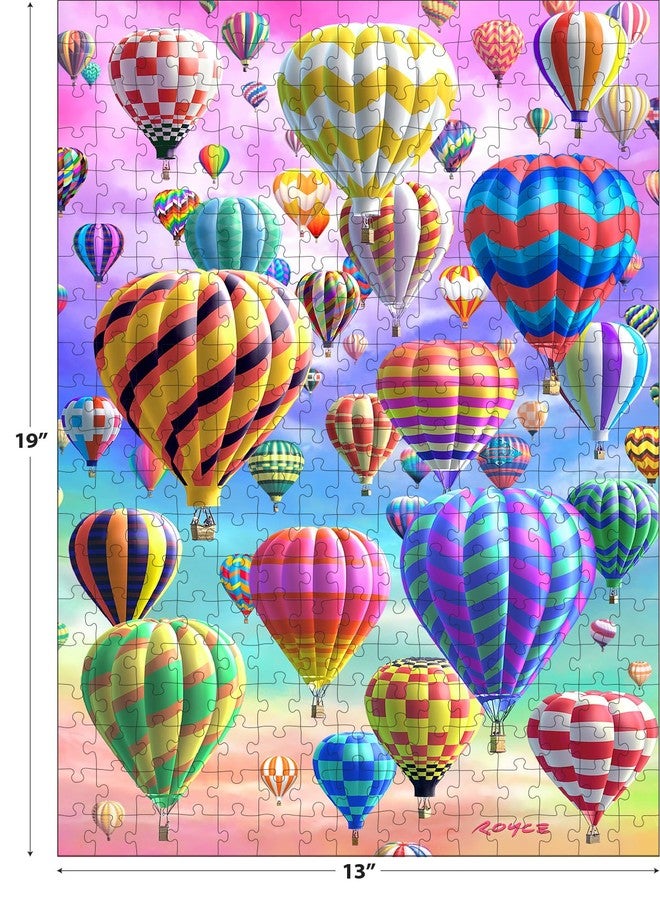 RoseArt - Super Deep 3D Hot Air Balloon Magic 300 Jigsaw Puzzle for Adults - Image 3