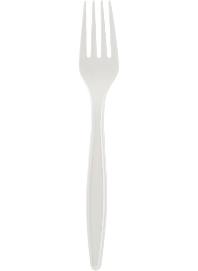 Hotpack Disposable Bio-Degradable Eco-Friendly Heavy Duty Fork, 50 Pieces - Image 3