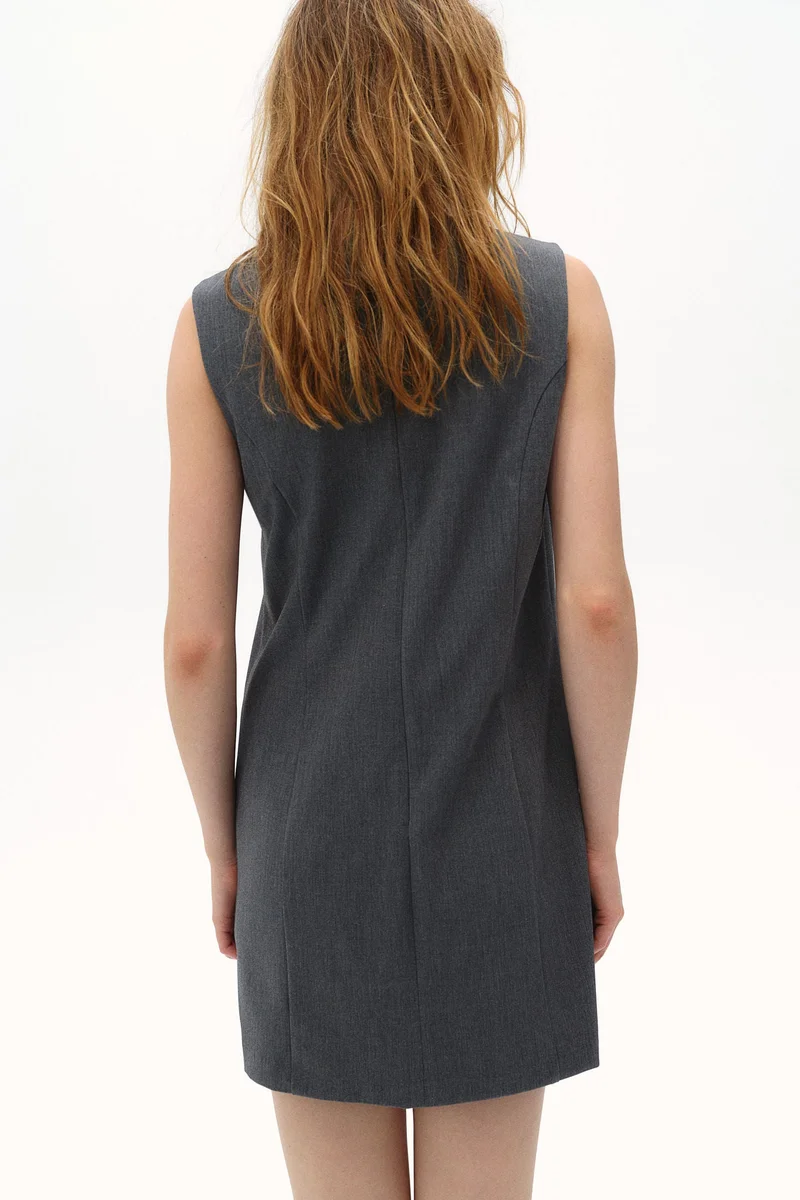 H&M Sleeveless Twill Dress