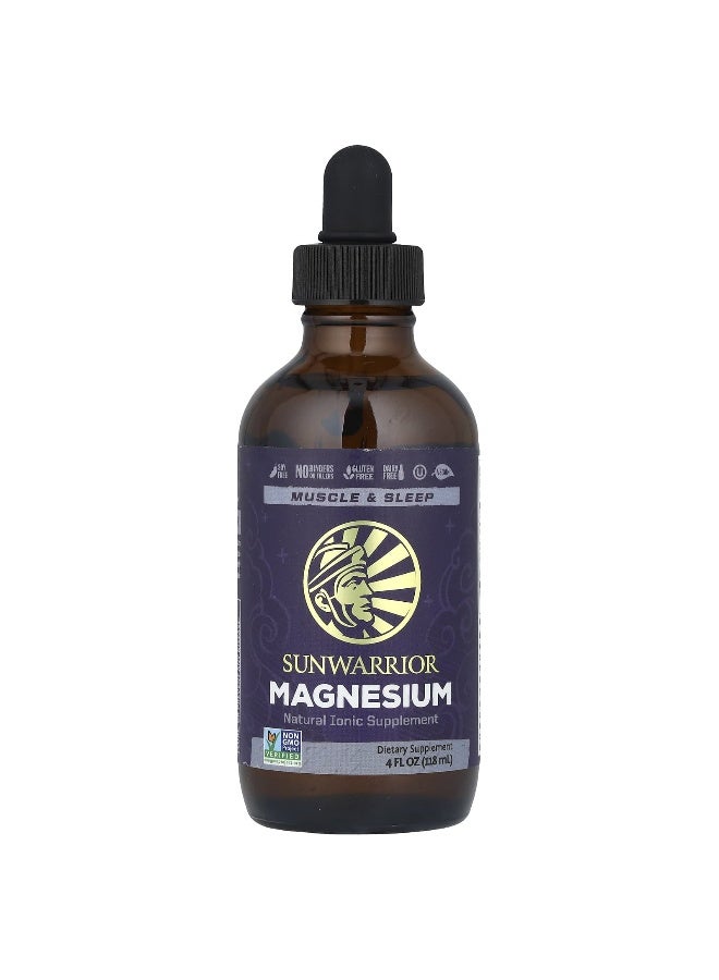 Sunwarrior, Magnesium, 4 fl oz (118 ml) - Image 1