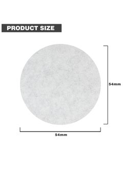 MIBRU Coffee Espresso Machine 100pcs Paper Filter Puck Screen Portafilter Paper Compatible with Breville Sage and similar 51 ,53 ,58mm Secondary Water Separation Filter Special Filter Paper 53mm  - Image 4