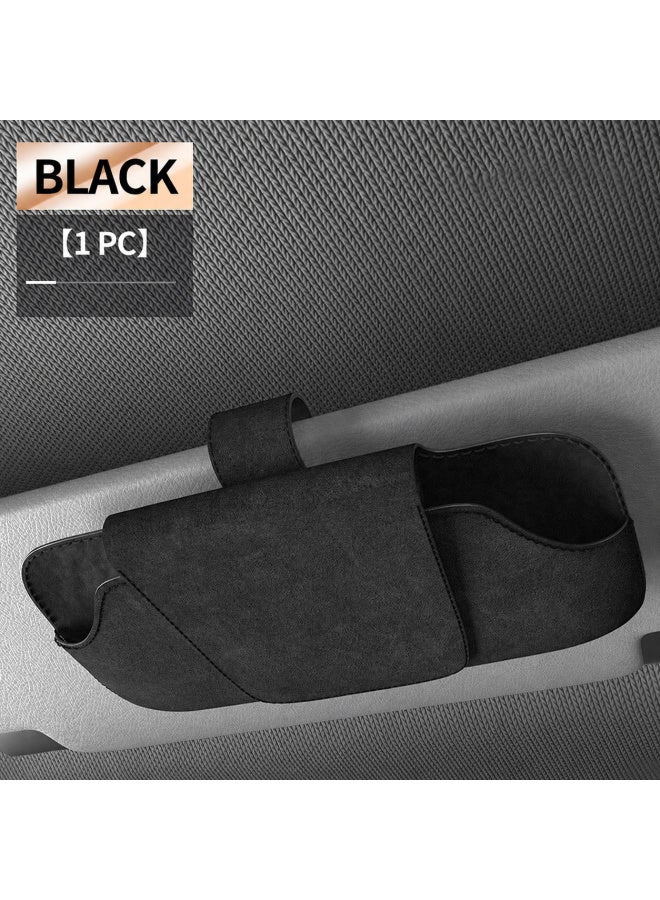 Car Sunglasses Holder Clip for Sun Visor Glasses Storage Organizer Auto Interior Accessory - Image 1