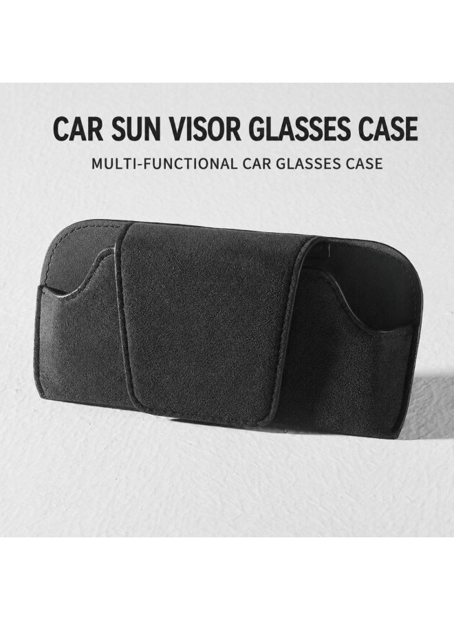 Car Sunglasses Holder Clip for Sun Visor Glasses Storage Organizer Auto Interior Accessory - Image 4