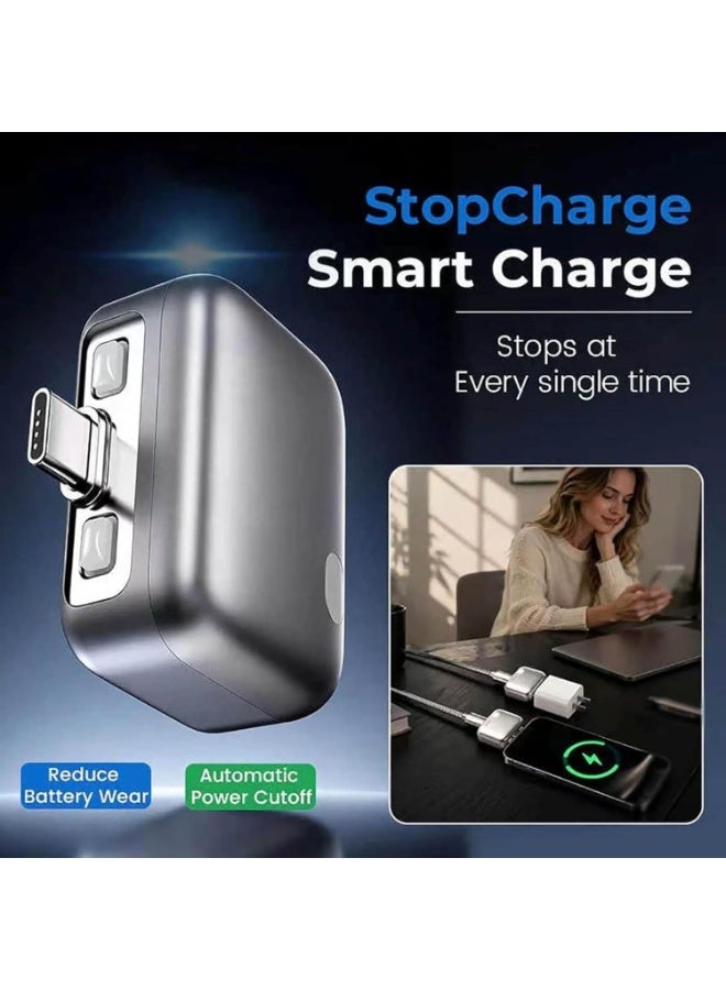 UV Enterprises Smart Auto Stop Charging Adapter USB C - Auto Disconnect Charger with Overcharge Protection, Fast Charging USB C Adapter for Phone Tablet Laptop Overnight Charging Safety - Image 2