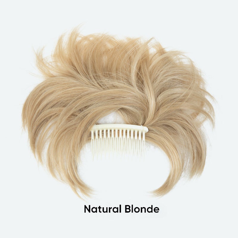 Generic Cross-border European and American wig womens adjustable comb ball head wig bun hair ring chicken nest head messy wig piece 22-613