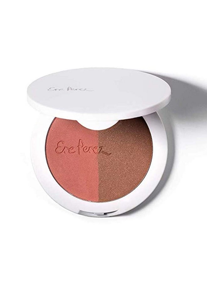 Ere Perez - Natural Rice Powder Blush + Bronzer ; Vegan Cruelty Free Clean Beauty (Brooklyn) - Image 1