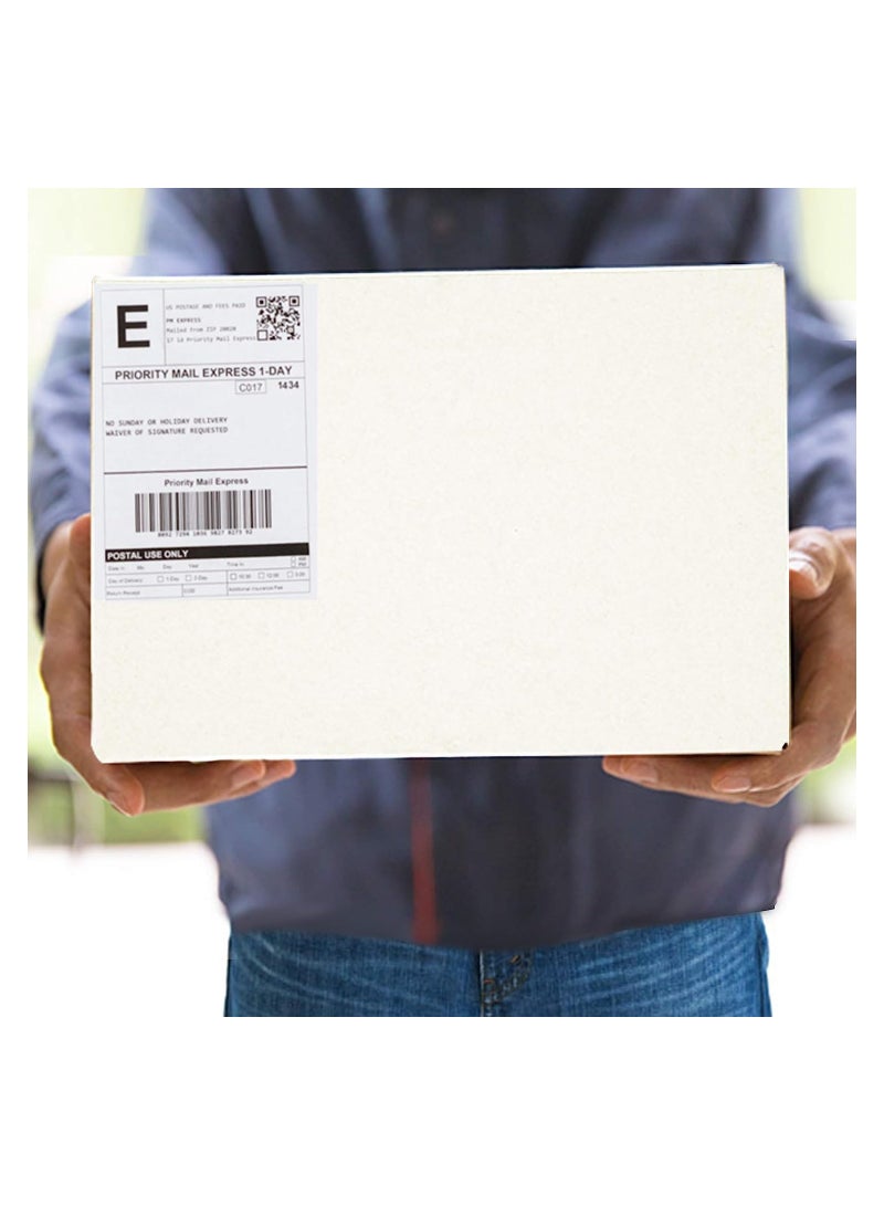 20x14x10 cm Shipping Boxes Set of 25 Small Corrugated Cardboard Box for Mailing Packing Gifts White