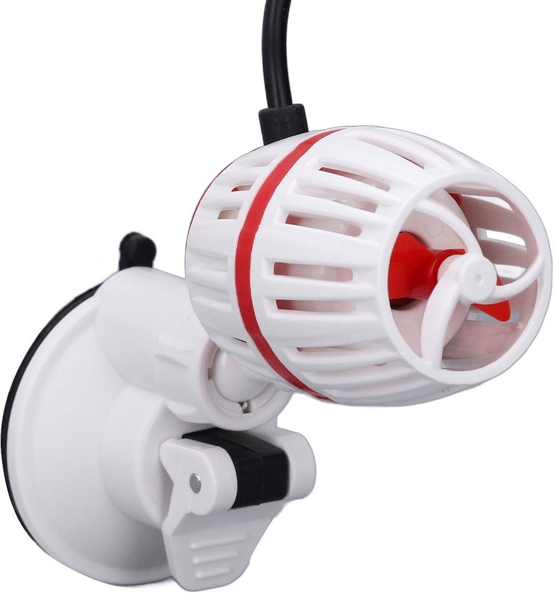 Fish Tank Wave Maker Pump with Quiet Operation, Versatile Control, Ideal for Aquariums, ABSSize:5x9cm, 1 Set Recommended% (White) - Image 1