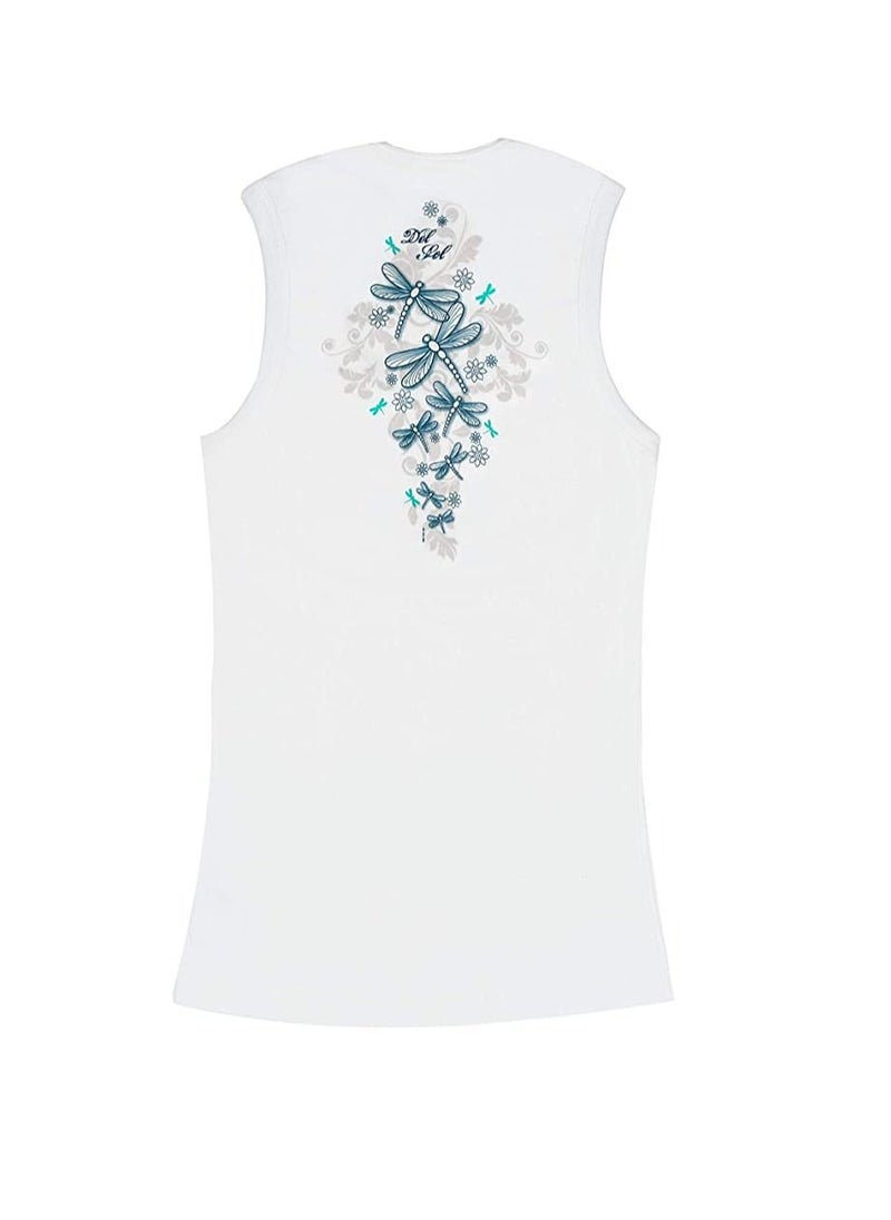Del Sol Color Change - Delsol  Change Color Women's Tank Dragon Flies & Flourish - Image 1