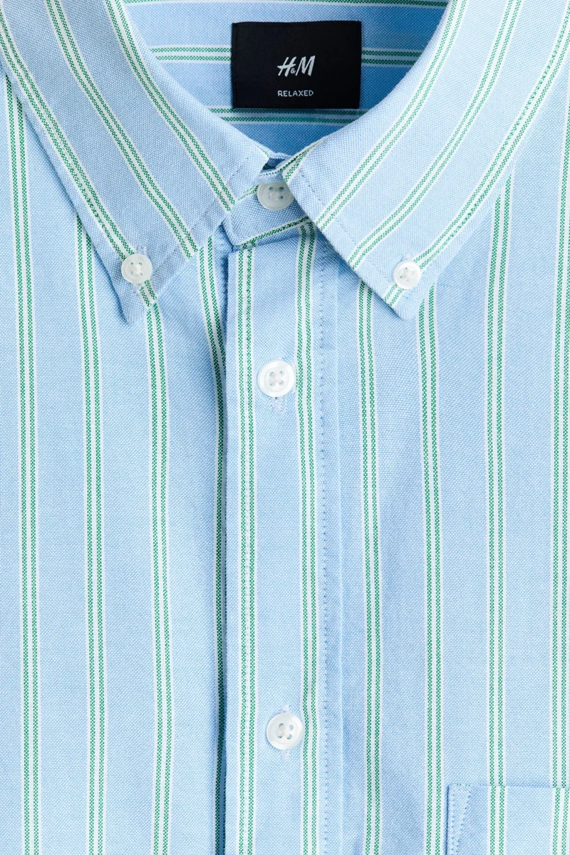 H&M  Relaxed Fit Oxford shirt for Men | Best Price UAE